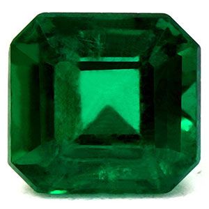 Szmaragd 1,00 ct, zielony, szlif szmaragdowy
