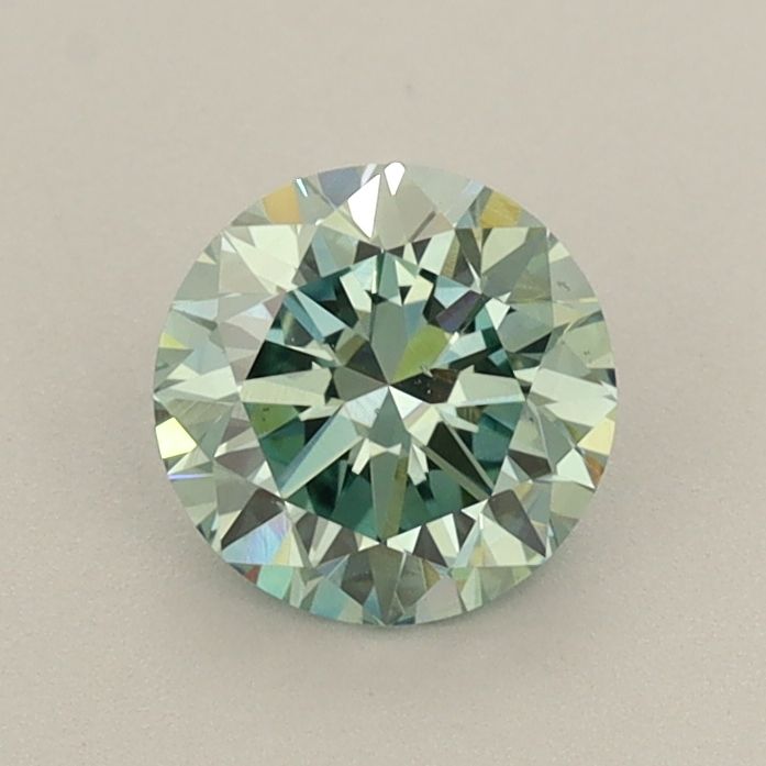 0.79 CT Fancy Intense Green ROUND
