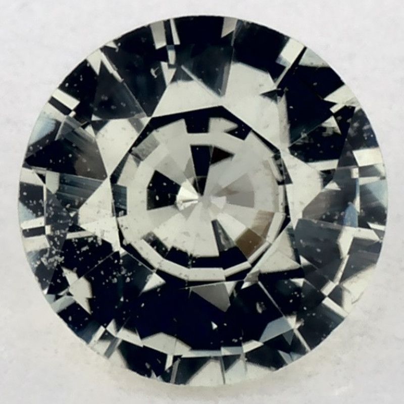 Szafir 1,59 ct, zielony, szlif okrągły