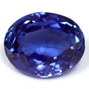 Szafir 1,14 ct, niebieski, szlif owalny