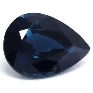 SAPPHIRE FACETED 1.39ct BLUE Intense Blue EC MADAGASCAR NONE