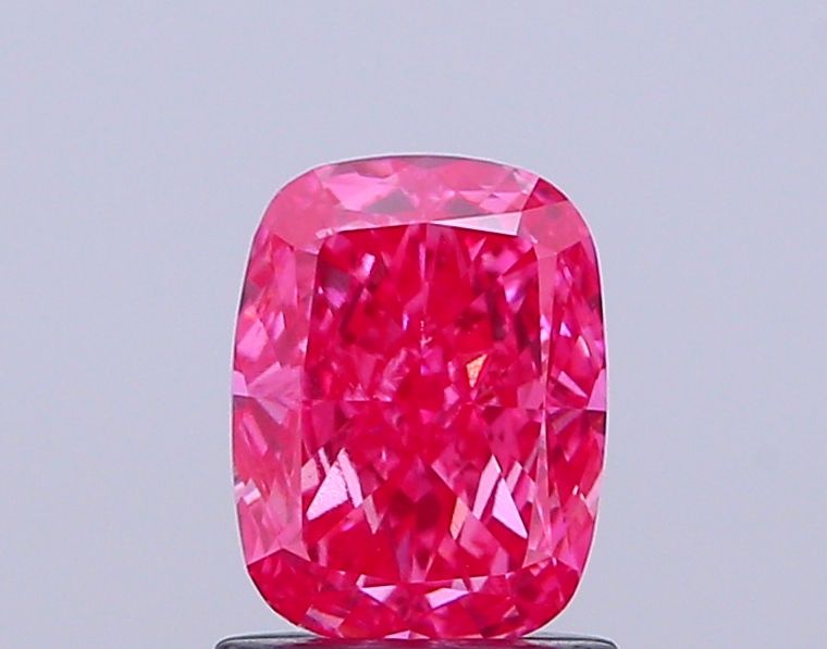 1.12 CT Fancy Vivid Pink CUSHION MODIFIED