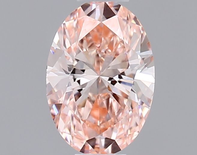 0.33 CT Fancy Intense Pink OVAL