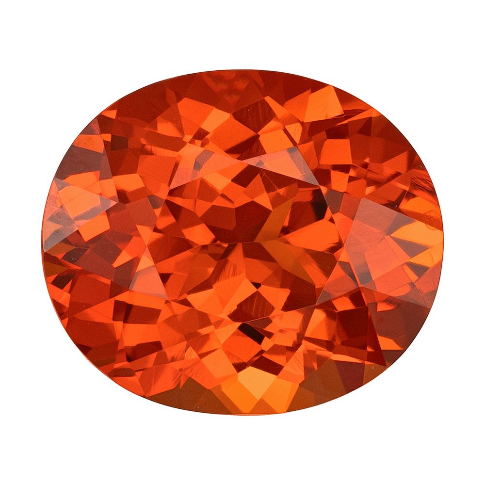GARNET FACETED 5.01ct ORANGE EC REST_OF_AFRICA NONE