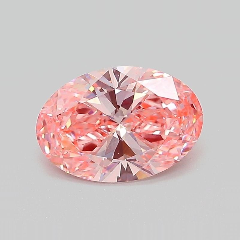 1.35 CT Fancy Vivid Pink OVAL
