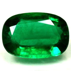 Szmaragd 1,87 ct, zielony, szlif cushion