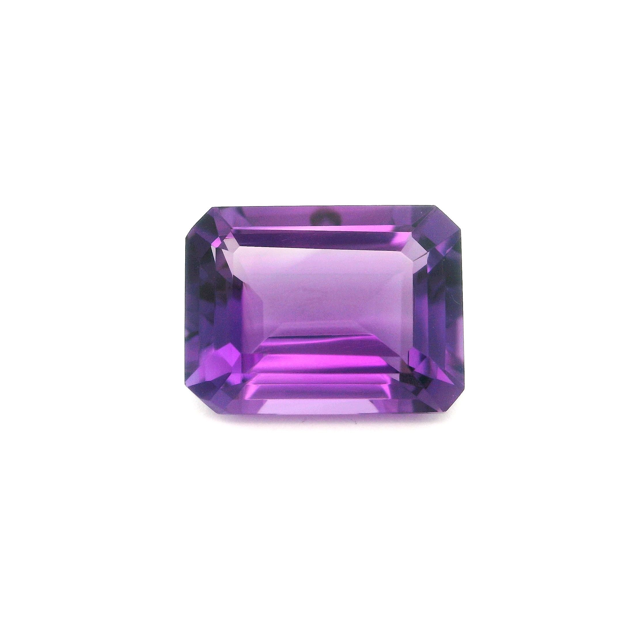 5.43 ct Octagonal amethyst