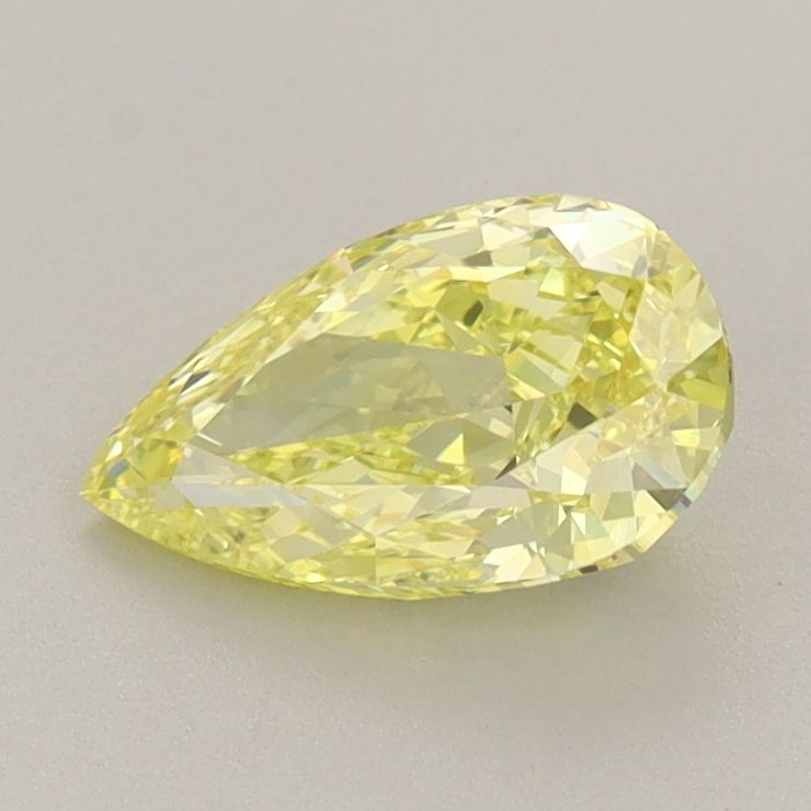 1.07 CT Fancy Vivid Yellow PEAR