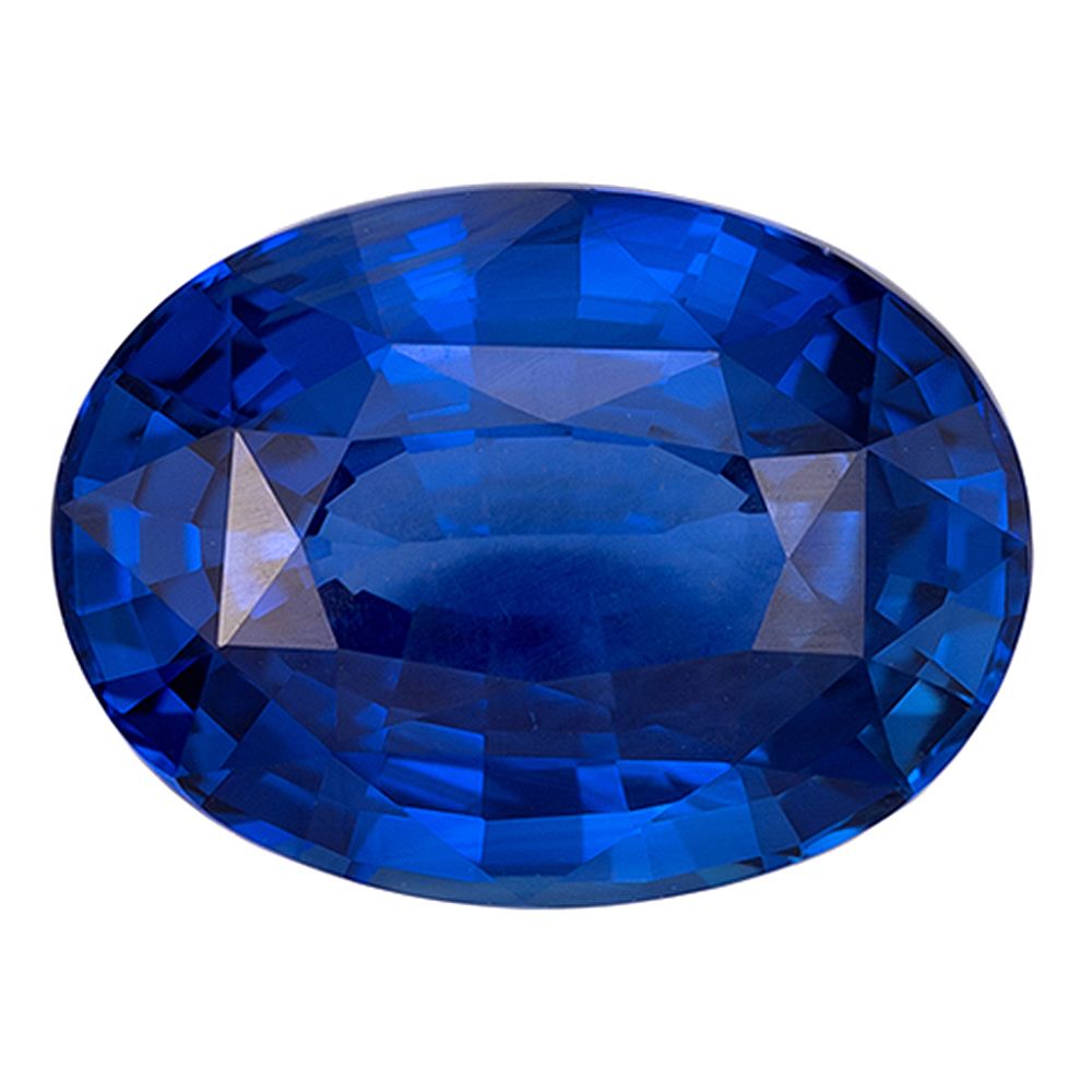 SAPPHIRE FACETED 5.09ct BLUE SI MADAGASCAR HEATED