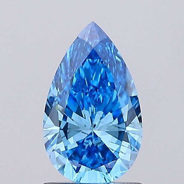 1.0 CT Fancy Vivid Blue PEAR
