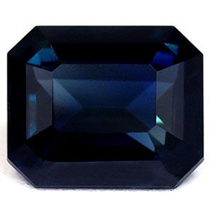 SAPPHIRE FACETED 2.31ct BLUE Deep Blue EC MADAGASCAR NONE