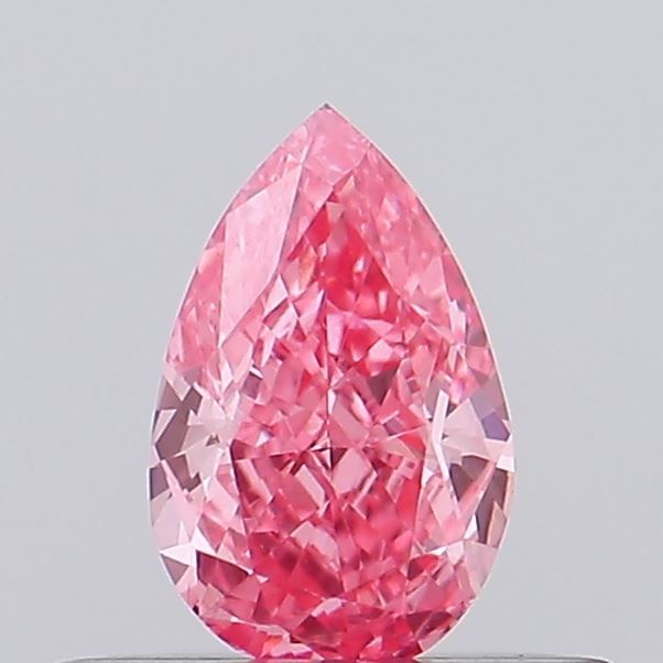 0.32 CT Fancy Intense Pink PEAR