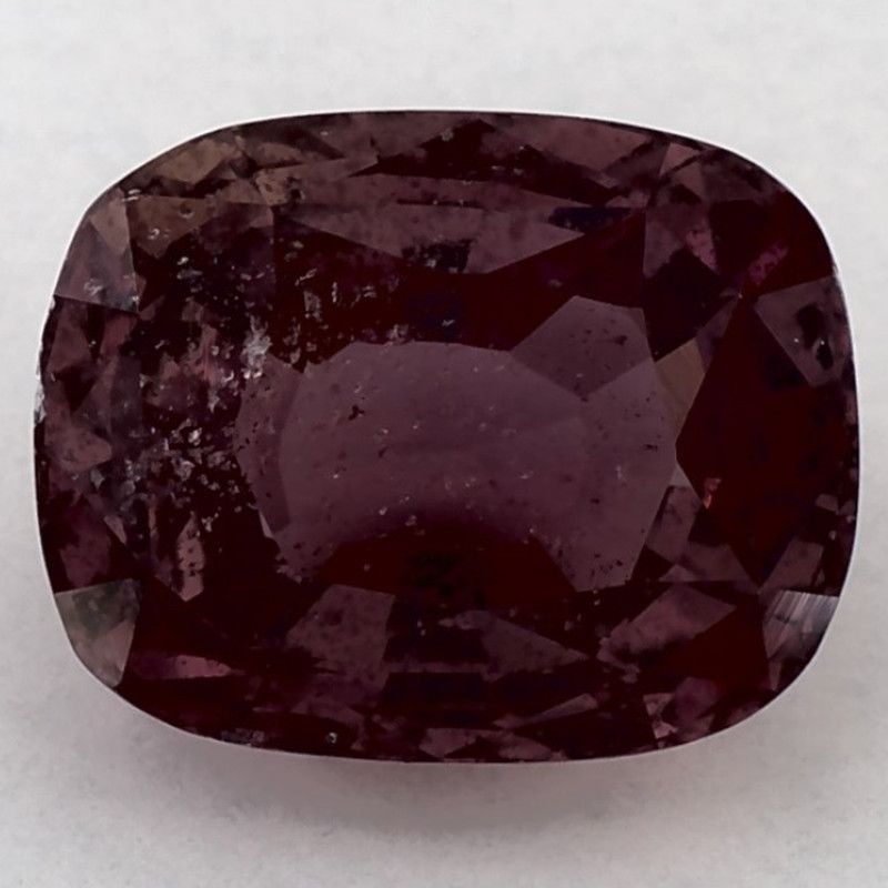 Szafir 3,49 ct, różowy, szlif cushion