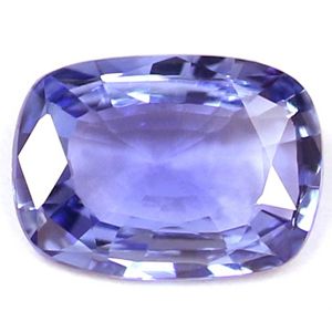 Szafir 1,29 ct, niebieski, szlif cushion