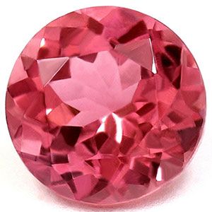Turmalin 2,17 ct, różowy, szlif okrągły