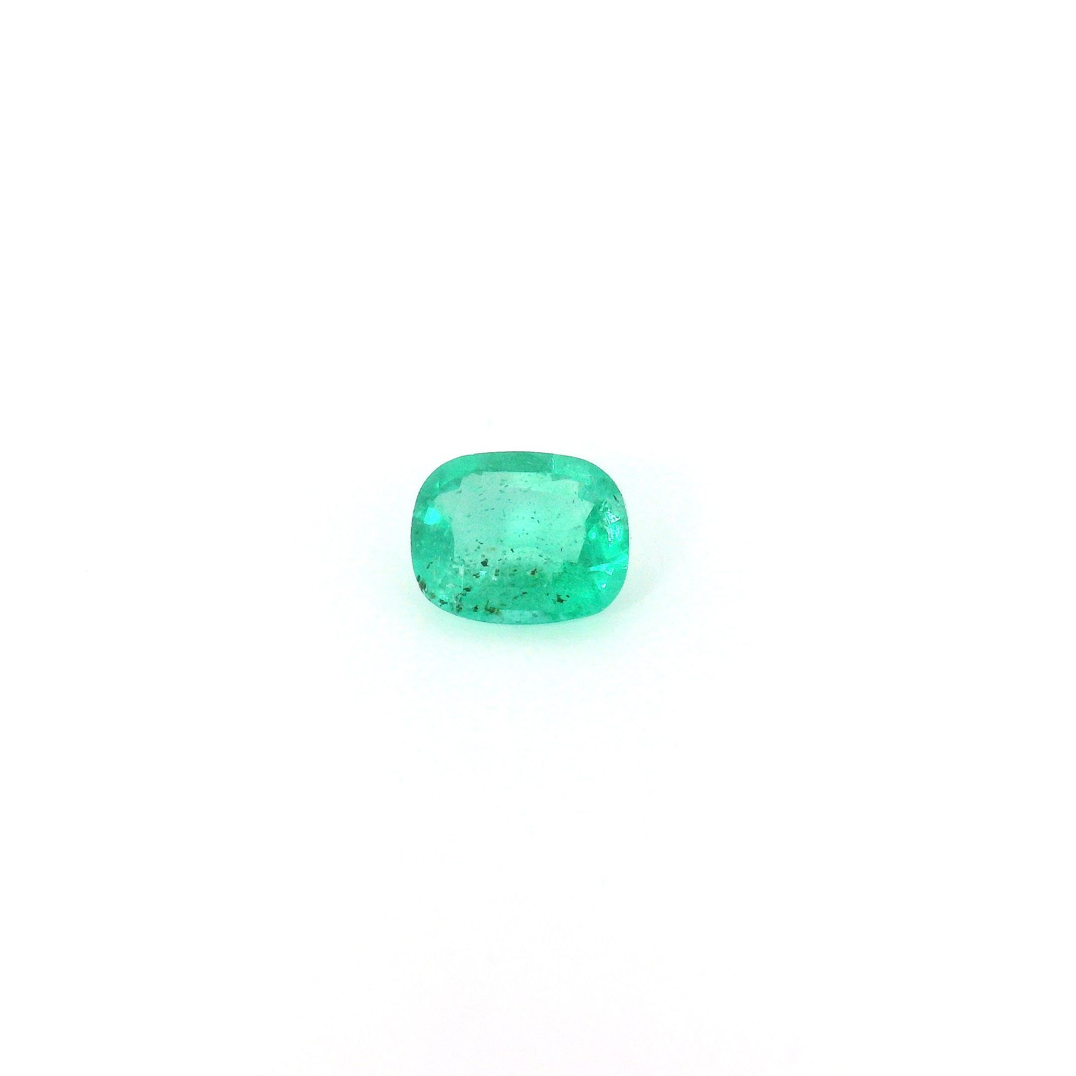 0.35 ct Cushion emerald