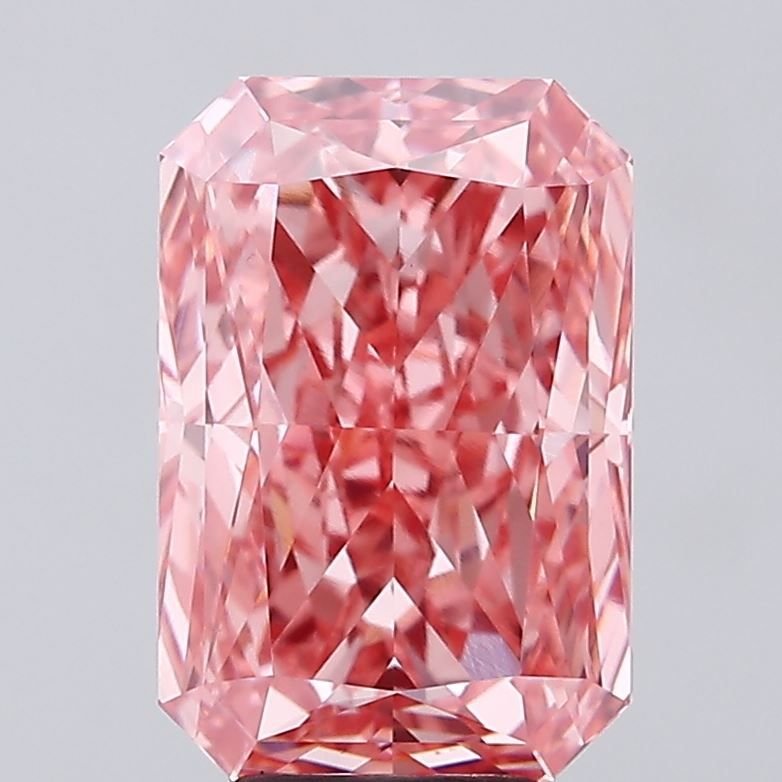 0.91 CT Fancy Vivid Pink PRINCESS