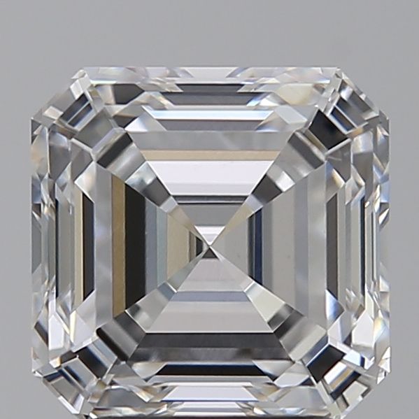 3.08 carat e VVS2 EX Cut IGI asscher diamond