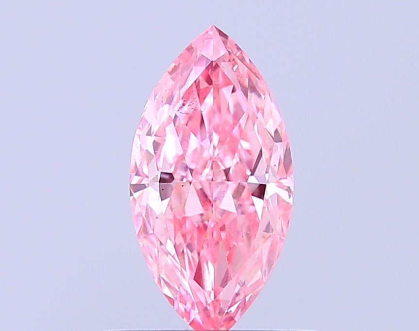 0.75 CT Fancy Vivid Pink MARQUISE