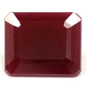 Rubin 6,86 ct, czerwony, szlif szmaragdowy