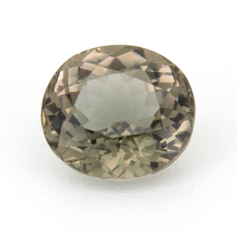 Turmalin 1,18 ct, zielony, szlif owalny