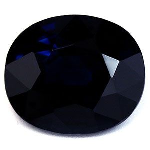 Szafir 6,05 ct, niebieski, szlif owalny