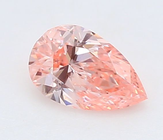 0.21 CT Fancy Vivid Pink PEAR