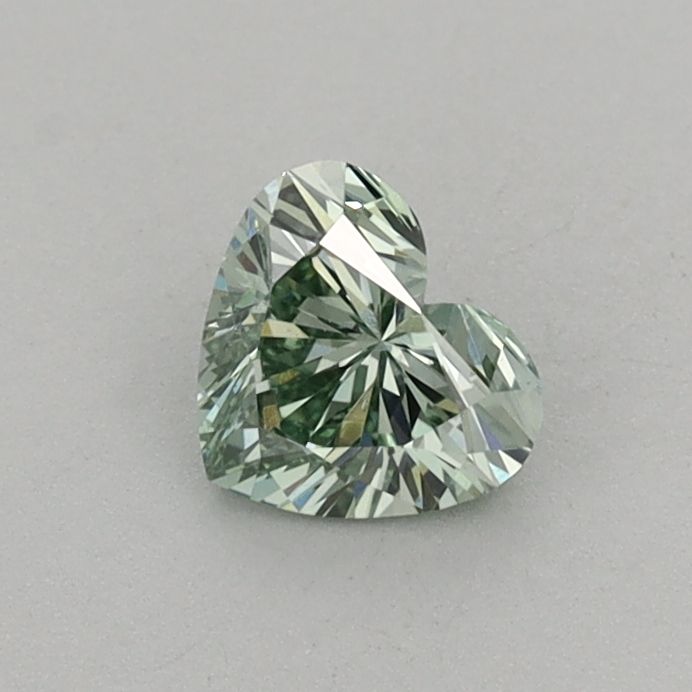 0.44 CT Fancy Intense Green HEART