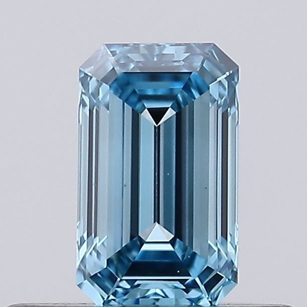 0.3 CT Fancy Vivid Blue EMERALD