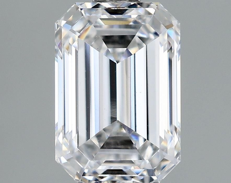 Diamant Émeraude 2.16 ct - Couleur D - Pureté VVS2