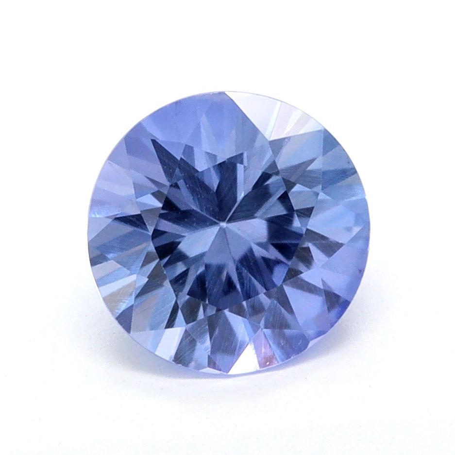 SAPPHIRE FACETED 0.84ct BLUE BLUE EC SRILANKA HEATED