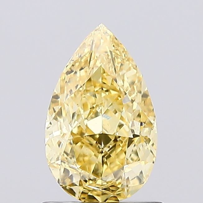 1.03 CT Fancy Vivid Yellow PEAR