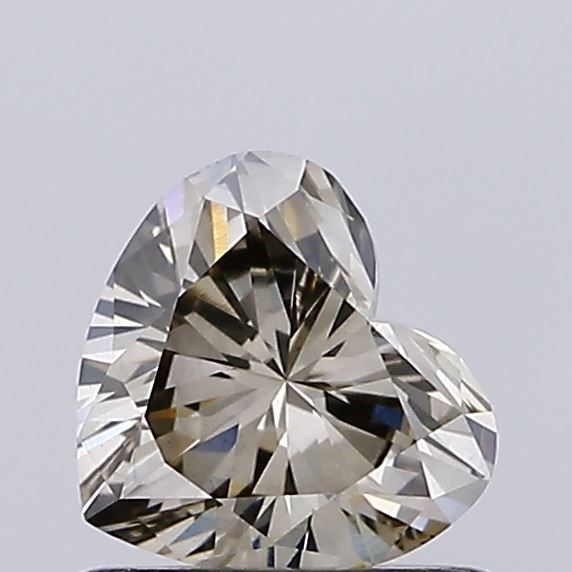 0.65 CT Fancy Light Gray HEART