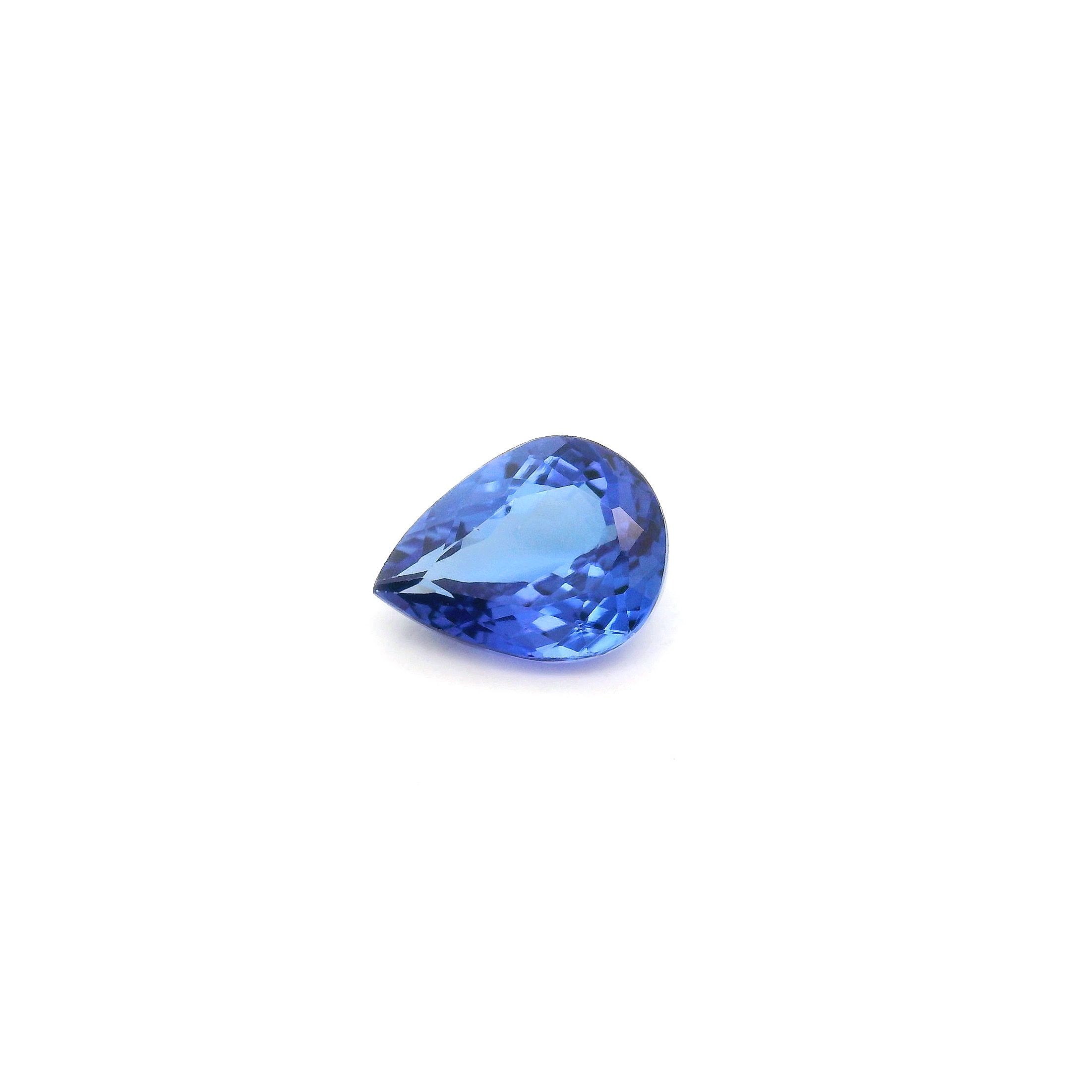 1.98 ct Pear tanzanite