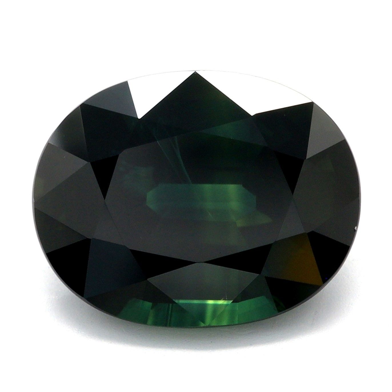 Szafir 4,86 ct, wielobarwny, szlif owalny