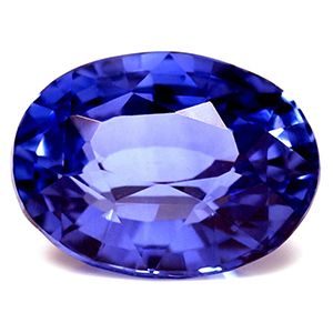 SAPPHIRE FACETED 3.24ct BLUE Vivid Blue EC SRILANKA HEATED