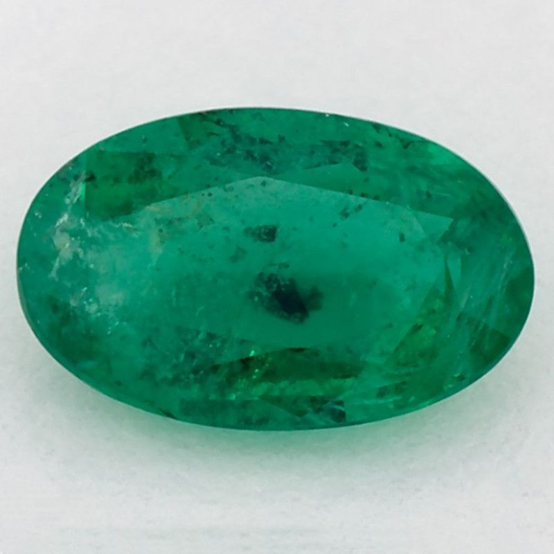 Szmaragd 1,27 ct, zielony, szlif owalny