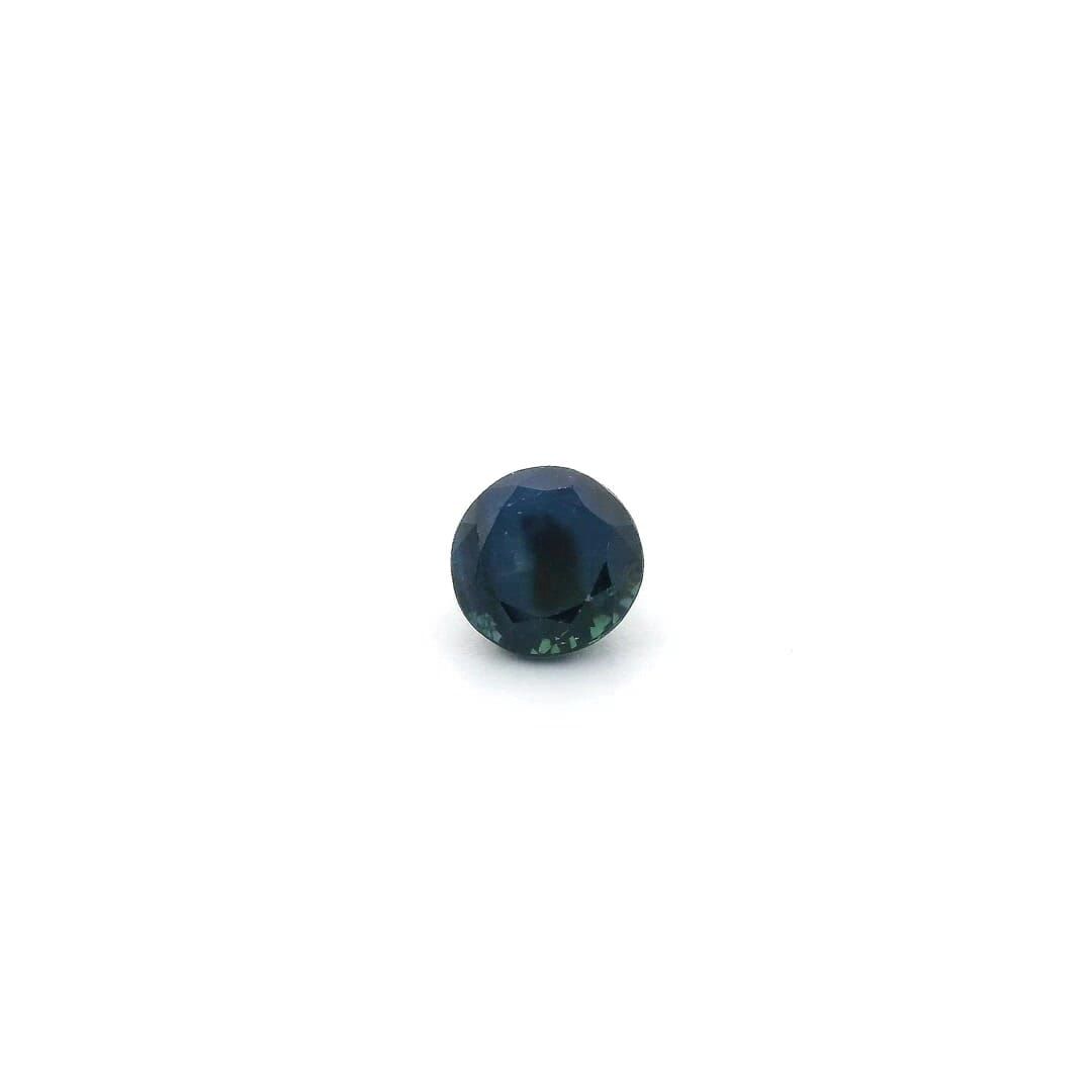 SAPPHIRE FACETED 0.64ct BLUE Deep Blue SI CAMBODIA HEATED