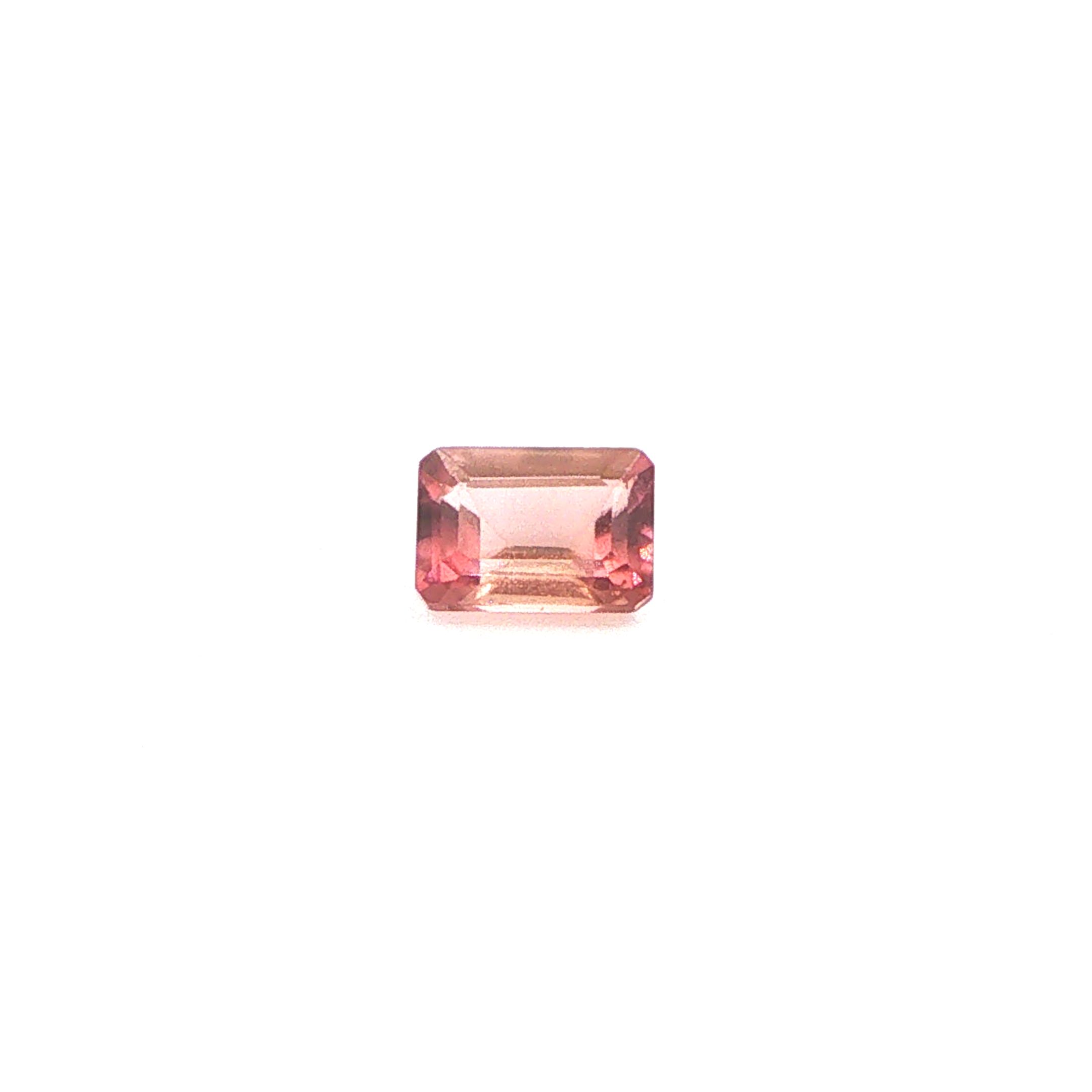 Turmalin 1,05 ct, różowy, szlif ośmiokątny