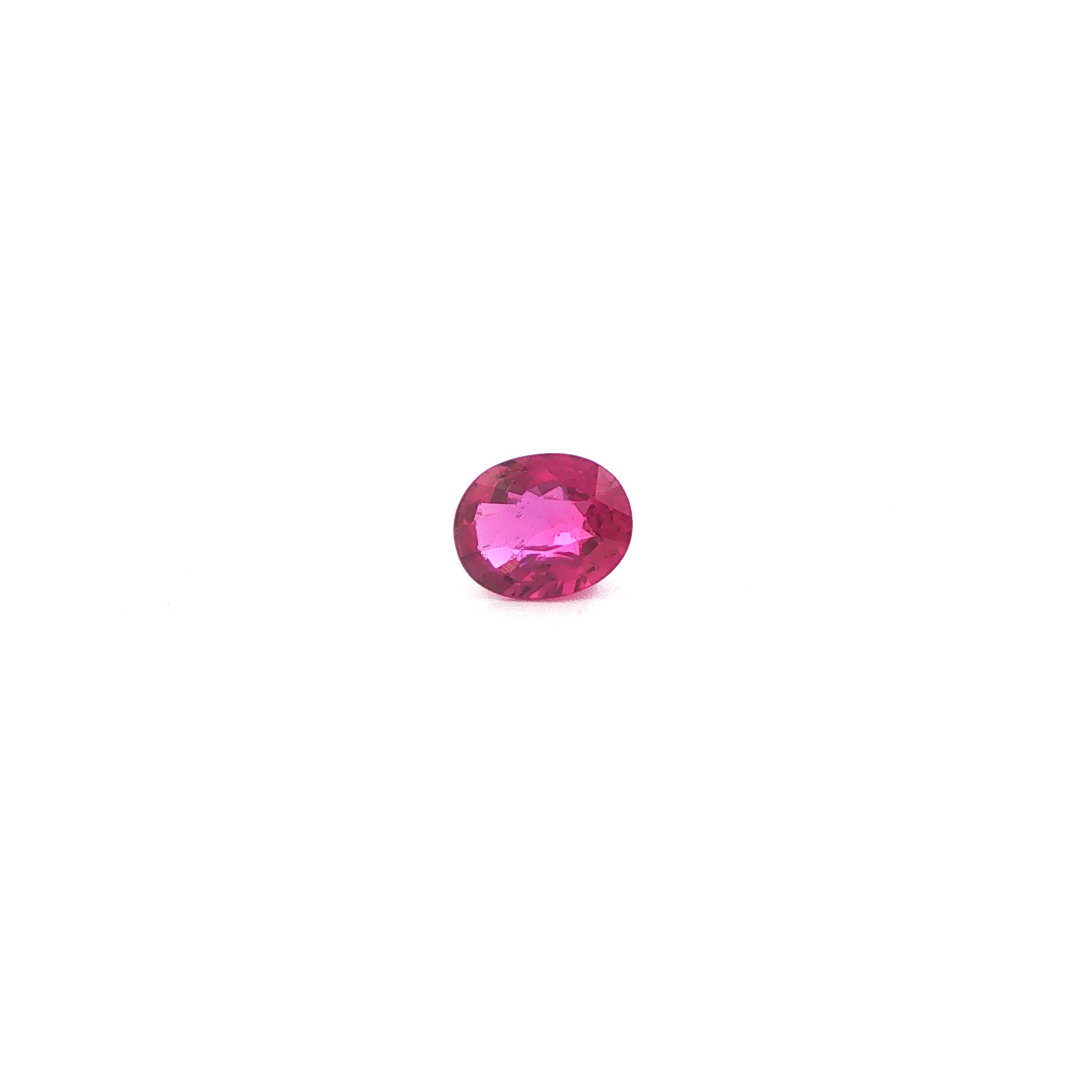 1.16 ct Oval ruby