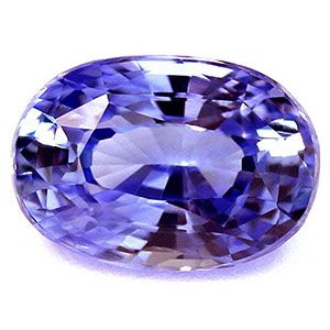 Szafir 1,23 ct, niebieski, szlif owalny