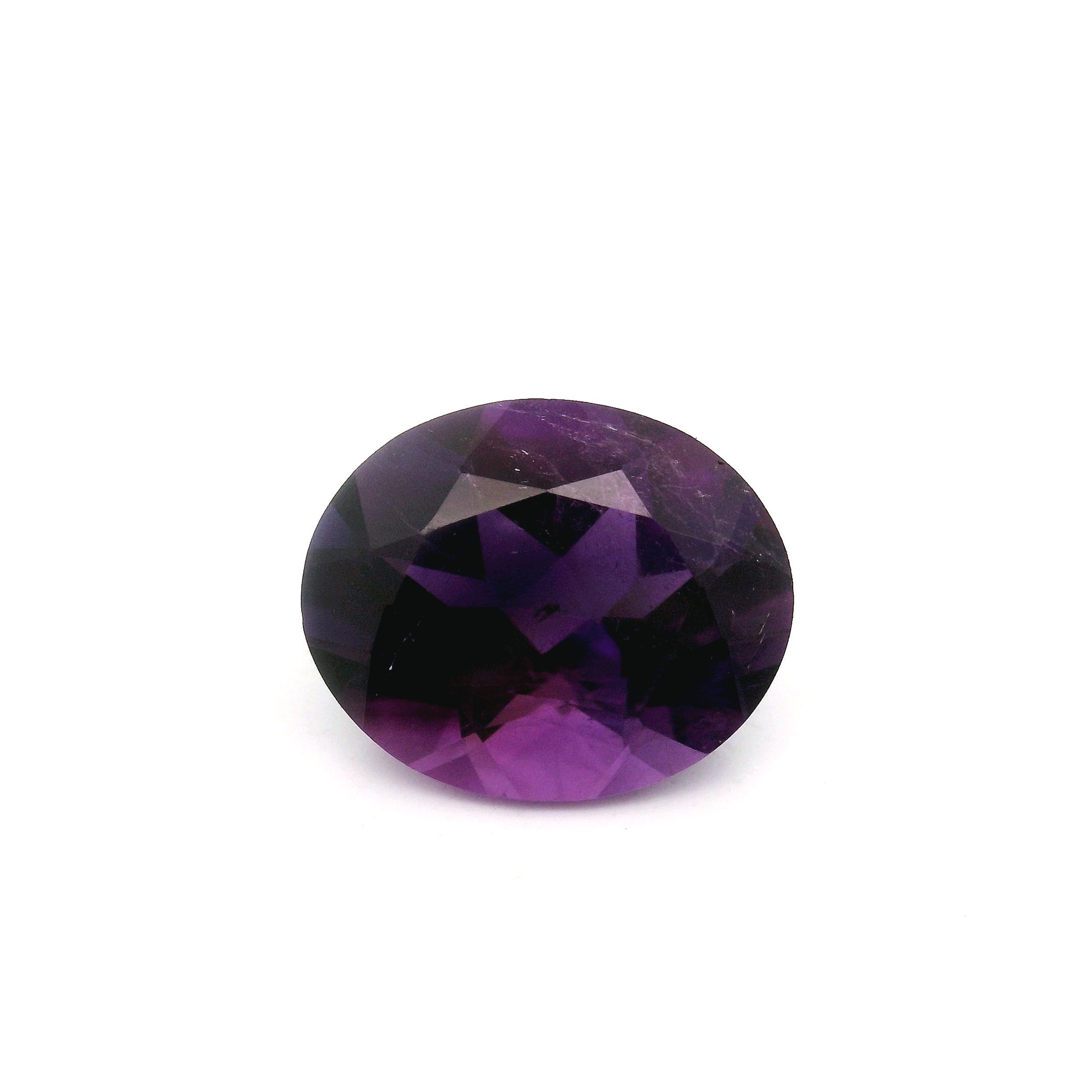 Ametyst 3,10 ct, purpurowy, szlif owalny