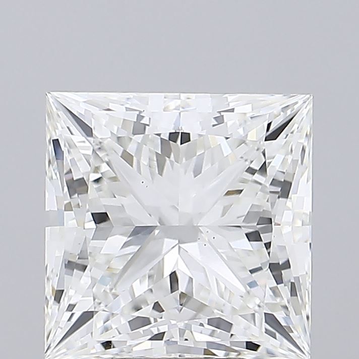 7.54 carat f VS1 EX Cut IGI princess diamond