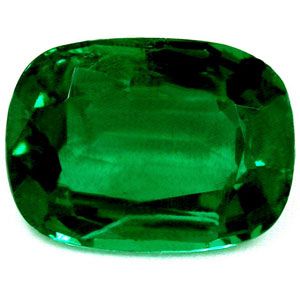 Szmaragd 1,72 ct, zielony, szlif cushion
