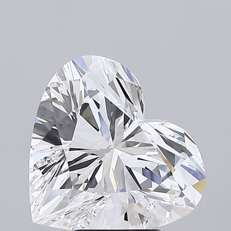 4.87 carat e VVS2 EX Cut IGI heart diamond