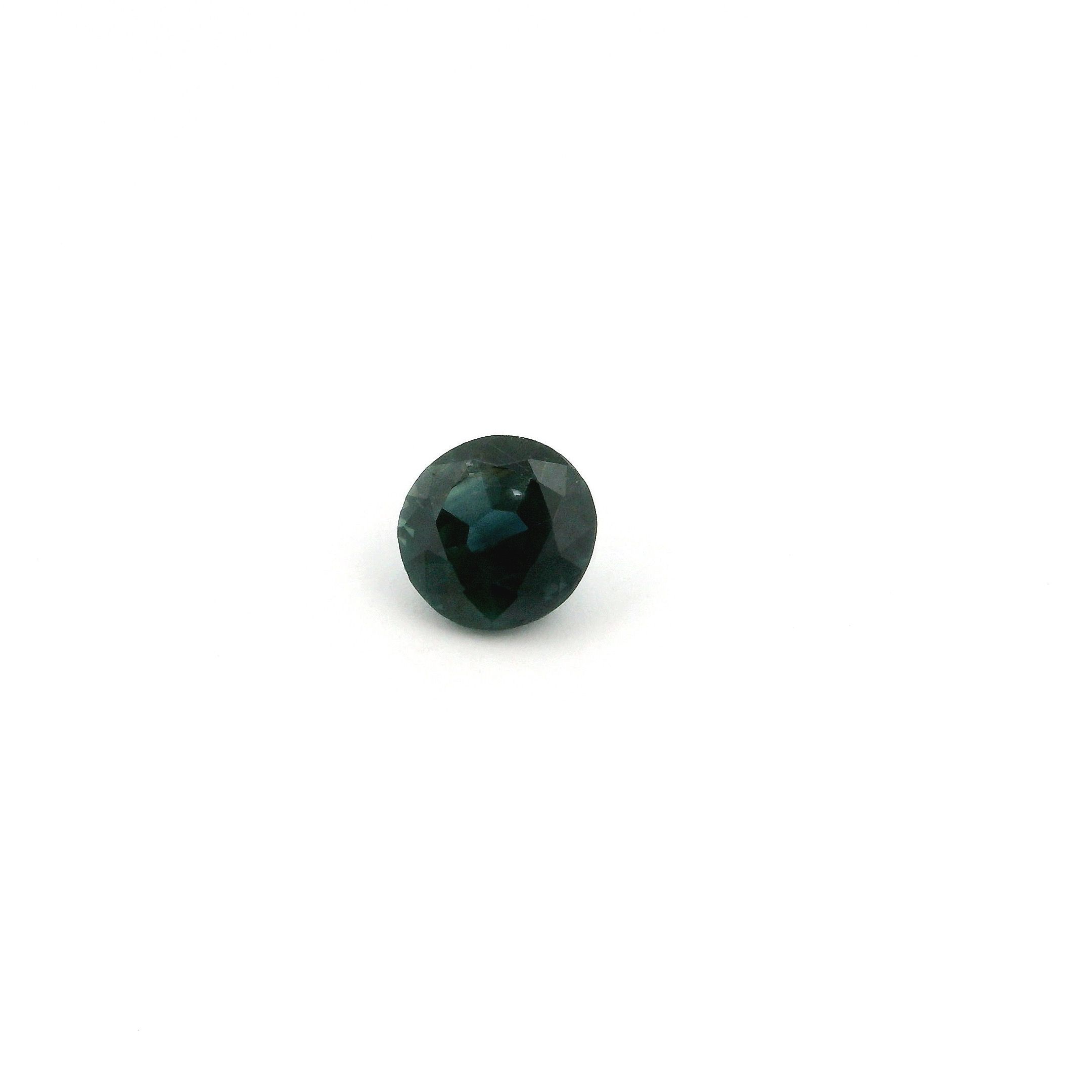 SAPPHIRE FACETED 0.5ct BLUE vivid SI CAMBODIA HEATED
