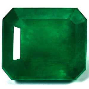 Szmaragd 2,95 ct, zielony, szlif szmaragdowy
