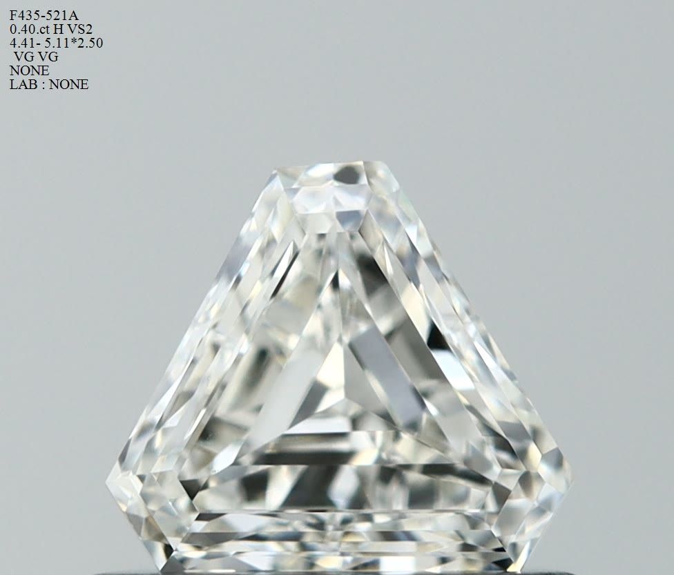 Prírodný diamant triangel,...