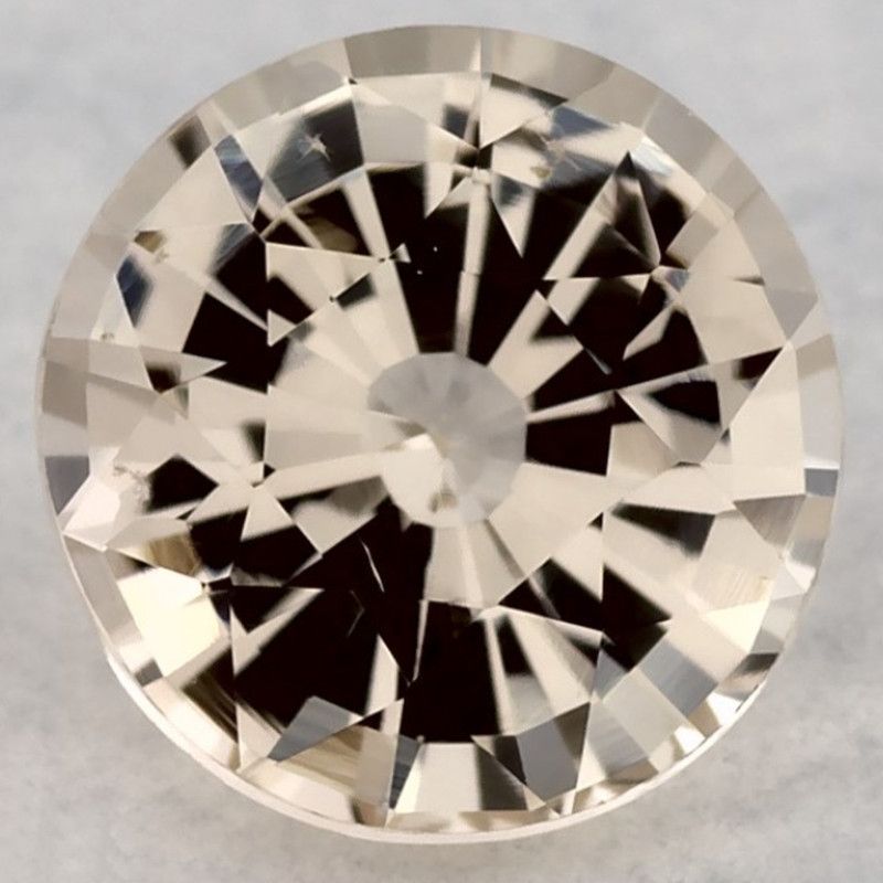Szafir 1,12 ct, żółty, szlif okrągły