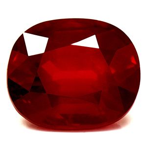 Rubin 3,56 ct, czerwony, szlif owalny